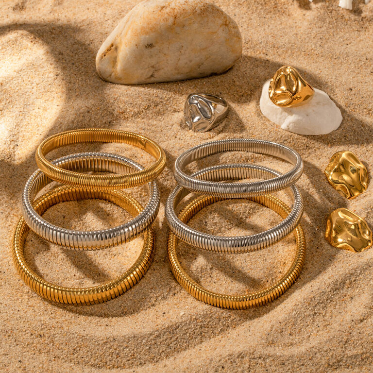 Omfavn elegance med engros manchetarmbånd i rustfrit stål 7 Engros rustfrit stål manchet armbånd